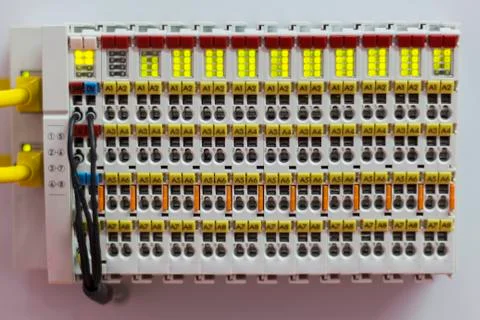 Ethernet-based fieldbus system Stock Photos