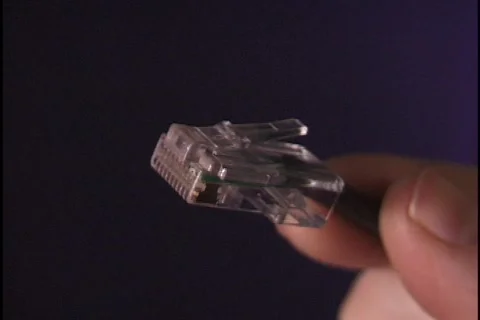 Ethernet Cable Stock Footage 297469