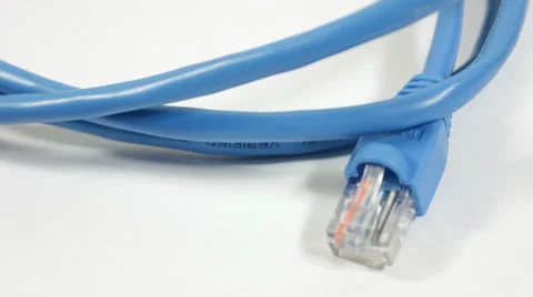 Ethernet cable Video stock 24803894