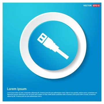 Ethernet Cable Icon 스톡 일러스트