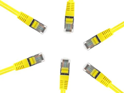 Ethernet cable Stock Photos