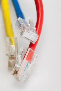 Ethernet Cables Stock Photos