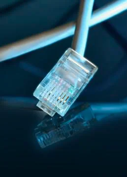 Ethernet connector Stock Photos