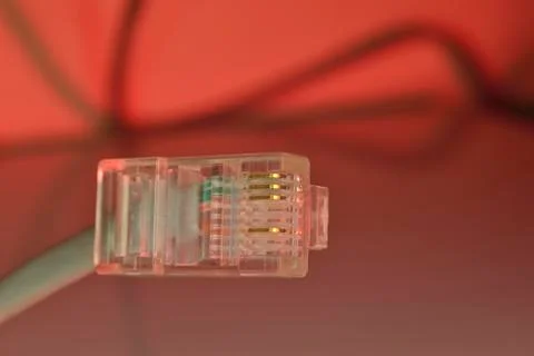 Ethernet connector Stock Photos