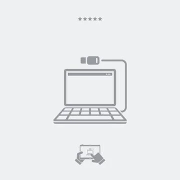 Ethernet icon, ethernet vector, ethernet symbol, ethernet design, ethernet ap Stock Illustration