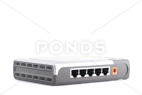 Ethernet switch Stock Photos