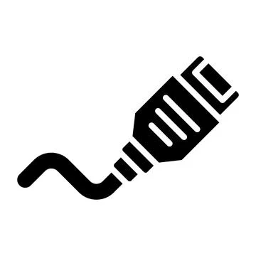 Ethernet Vector Icon Design Illustration Stock Illustration