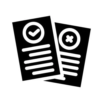 Ethic esg glyph icon vector illustration Stock Illustration
