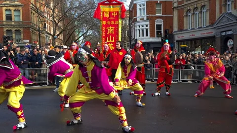 Ethic folk dance. Stock Footage 264595692