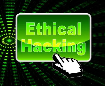 Ethical Hacking Data Breach Tracking 3d Illustration イラスト素材