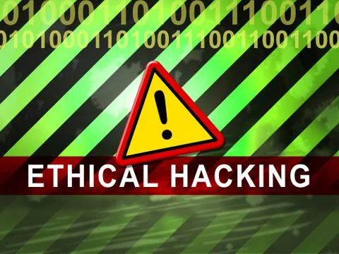 Ethical Hacking Data Breach Tracking 2d Illustration イラスト素材
