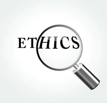 Ethics concept illustration Stock Illustration