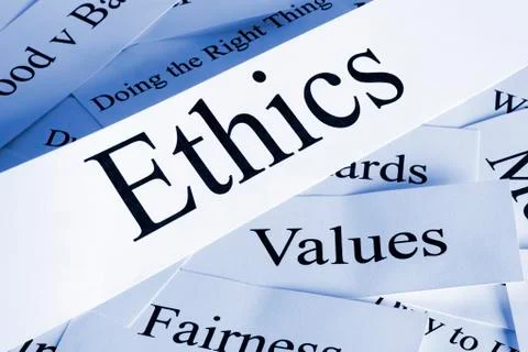 Ethics concept Stock Photos