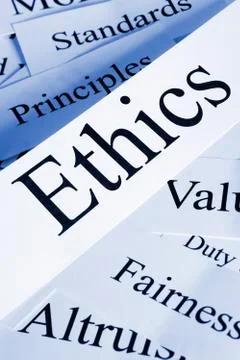 Ethics concept Stock Photos