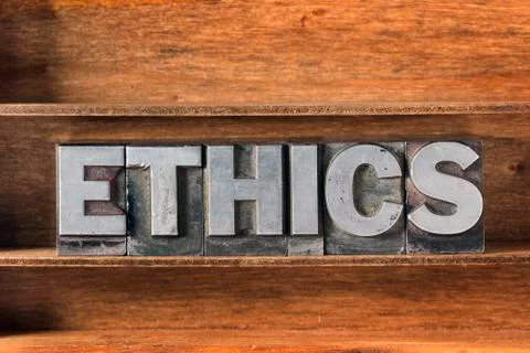 Ethics met tray Stock Photos