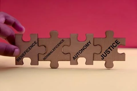 Ethics Puzzle Pieces Stock Photos