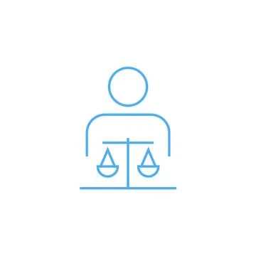 Ethics vector icon logo design Stock-Illustration