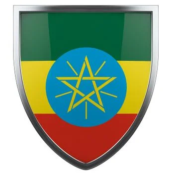 Ethiopia flag Stock Illustration