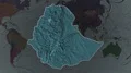 Ethiopia - hub of the world. Administrative 4k or 4k+ Resolution