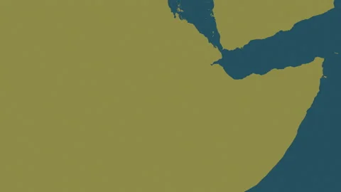 Ethiopia map - drive. Shadow. Pattern. Video stock 148164851