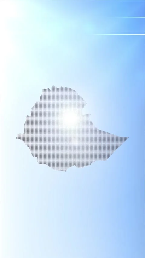 Ethiopia Map Opener Stock Footage 276972204