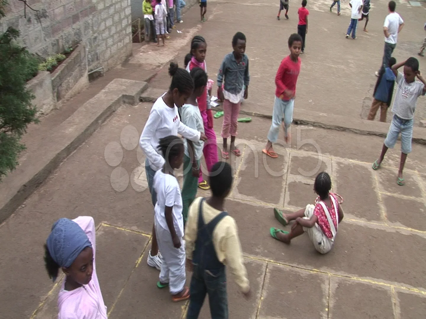 Kids Playing Jump Rope