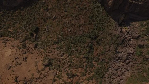 Ethiopian Mountainside Stock Footage 90593892