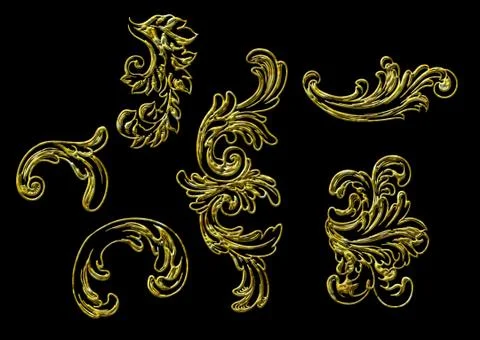 Ethnic 3d embroidery pattern Stock Illustration