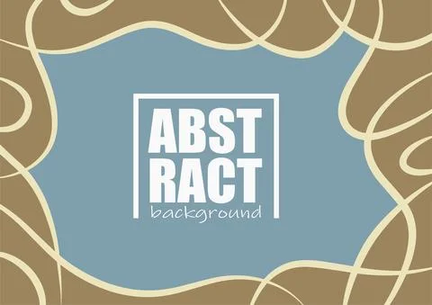 Ethnic abstract background with blob pattern Stock Illustration