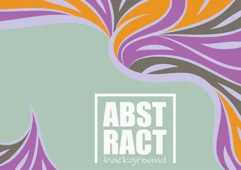 Ethnic abstract background with blob pattern Stock Illustration