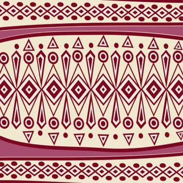 Ethnic Abstract bright pattern background Illustrazione stock