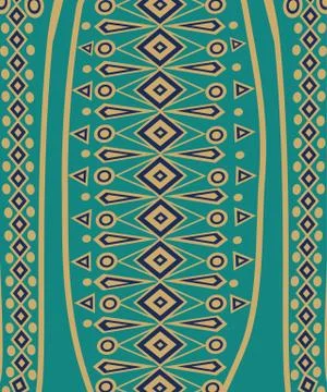 Ethnic Abstract bright pattern background Stock Illustration