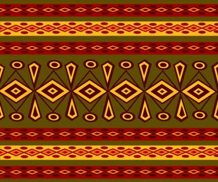 Ethnic Abstract bright pattern background Stock Illustration
