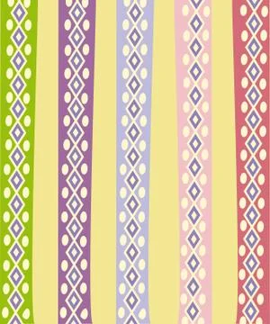 Ethnic Abstract bright pattern background Stock Illustration