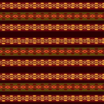 Ethnic Abstract bright pattern background Illustrazione stock