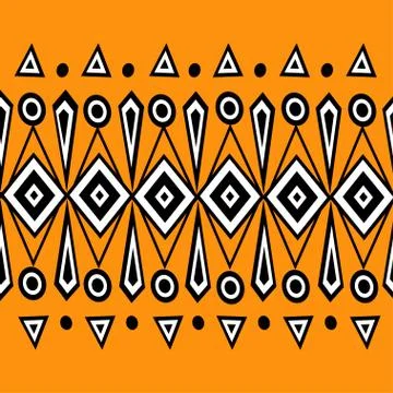 Ethnic Abstract bright pattern background Stock Illustration