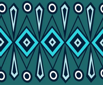 Ethnic Abstract bright pattern background Stock Illustration
