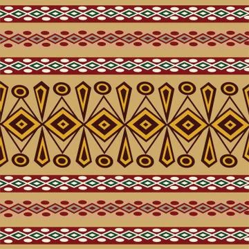 Ethnic Abstract bright pattern background Stock Illustration