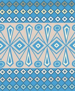 Ethnic Abstract bright pattern background Illustrazione stock