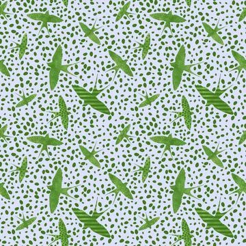 Ethnic animals seamless swallows pattern for wrapping paper and fabrics Stock Illustration