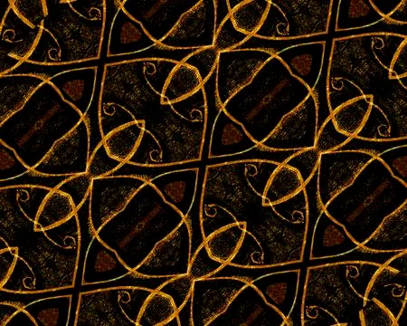 Ethnic Art Geometric Pattern Stock Illustration
