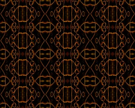 Ethnic Art Geometric Pattern Stock Illustration