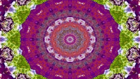 Ethnic Authentic Carpet Kaleidoscope Stock Illustration