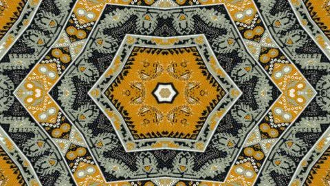 Ethnic Authentic Carpet Kaleidoscope イラスト素材