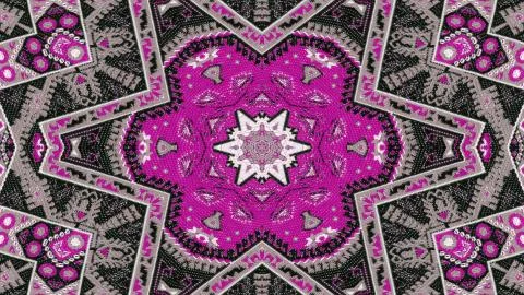 Ethnic Authentic Carpet Kaleidoscope イラスト素材