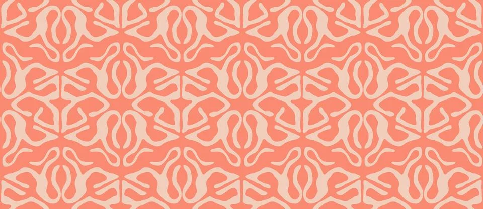 Ethnic background. Seamless pattern. Vector wallpaper Stock Illustration