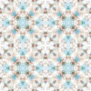 Ethnic boho seamless pattern. Patchwork texture. Weaving. Traditional ornament.  Stockillustratie