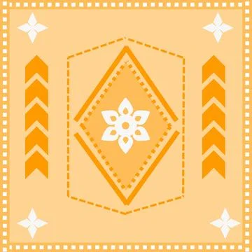 Ethnic boho seamless pattern. Traditional ornament. Tribal pattern. Folk motif.  Stock Illustration