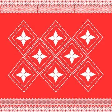 Ethnic boho seamless pattern. Traditional ornament. Tribal pattern. Folk motif.  Stock Illustration