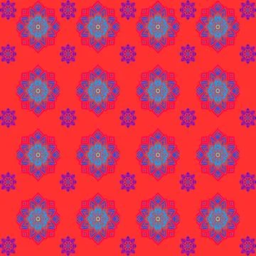 Ethnic boho seamless pattern. Traditional ornament. Tribal pattern. Folk motif.  Illustrazione stock